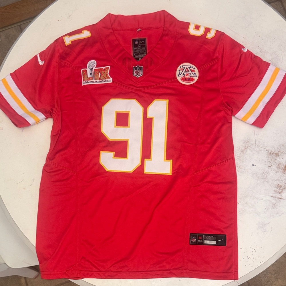 Kansas City Chiefs NFL Jersey - Derrick Nnadi - brand new w/out tags- Medium